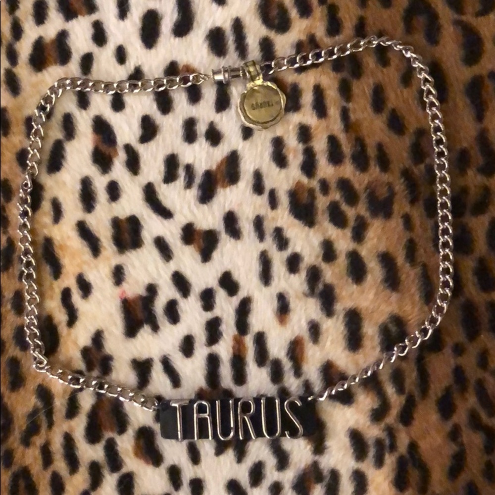 Vintage Taurus necklace April 21 - May 20 silver - Picture 2 of 4
